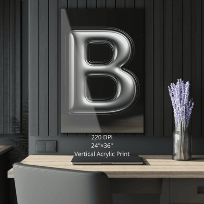 $1 Sample Asset - Premium 3D Style Digital Transparent PNG - 'Polished Silver'