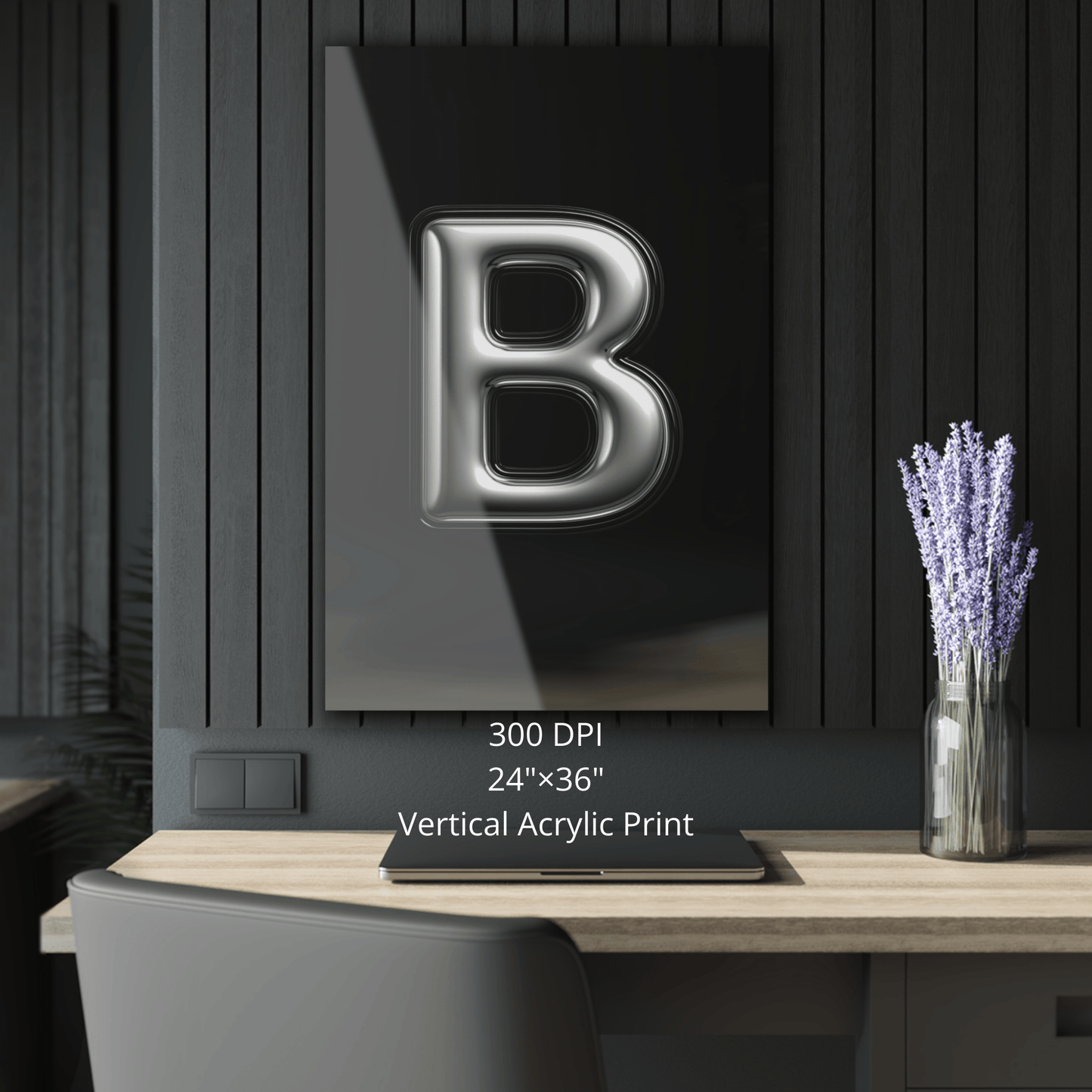 $1 Sample Asset - Premium 3D Style Digital Transparent PNG - 'Polished Silver'